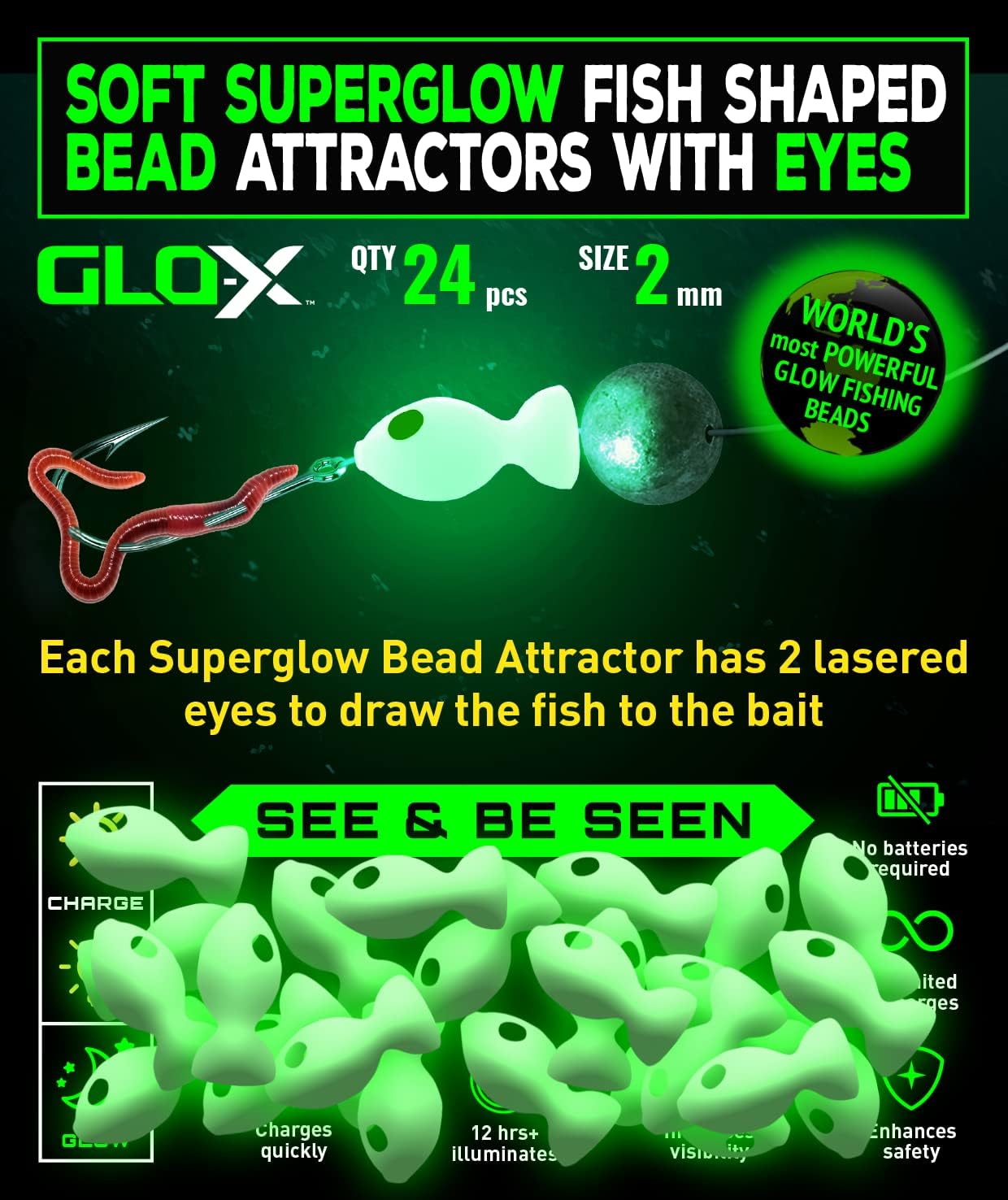 Luminous Fishing Beads - Attract Fish Anywhere!