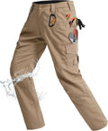Ripstop Water Resistant Cargo Tactical Pants for Men - 9 Pockets stay