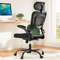 Ergonomic Office Chair with Lumbar Support and 2D Headrest