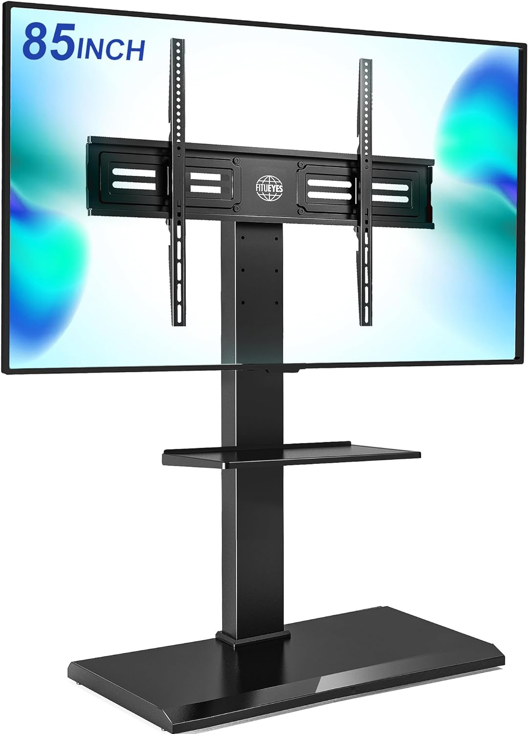 Fitueyes Swivel TV Stand - Holds 85 TVs Securely