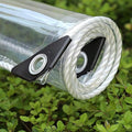 Clear Tarp 8ft x 20ft PVC 14 Mil Clear Tarps Heavy Duty Waterproof