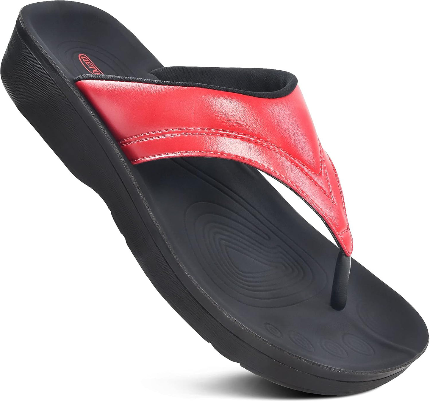 AEROTHOTIC Arch Support Flip Flops for Women - Stylish Comfort