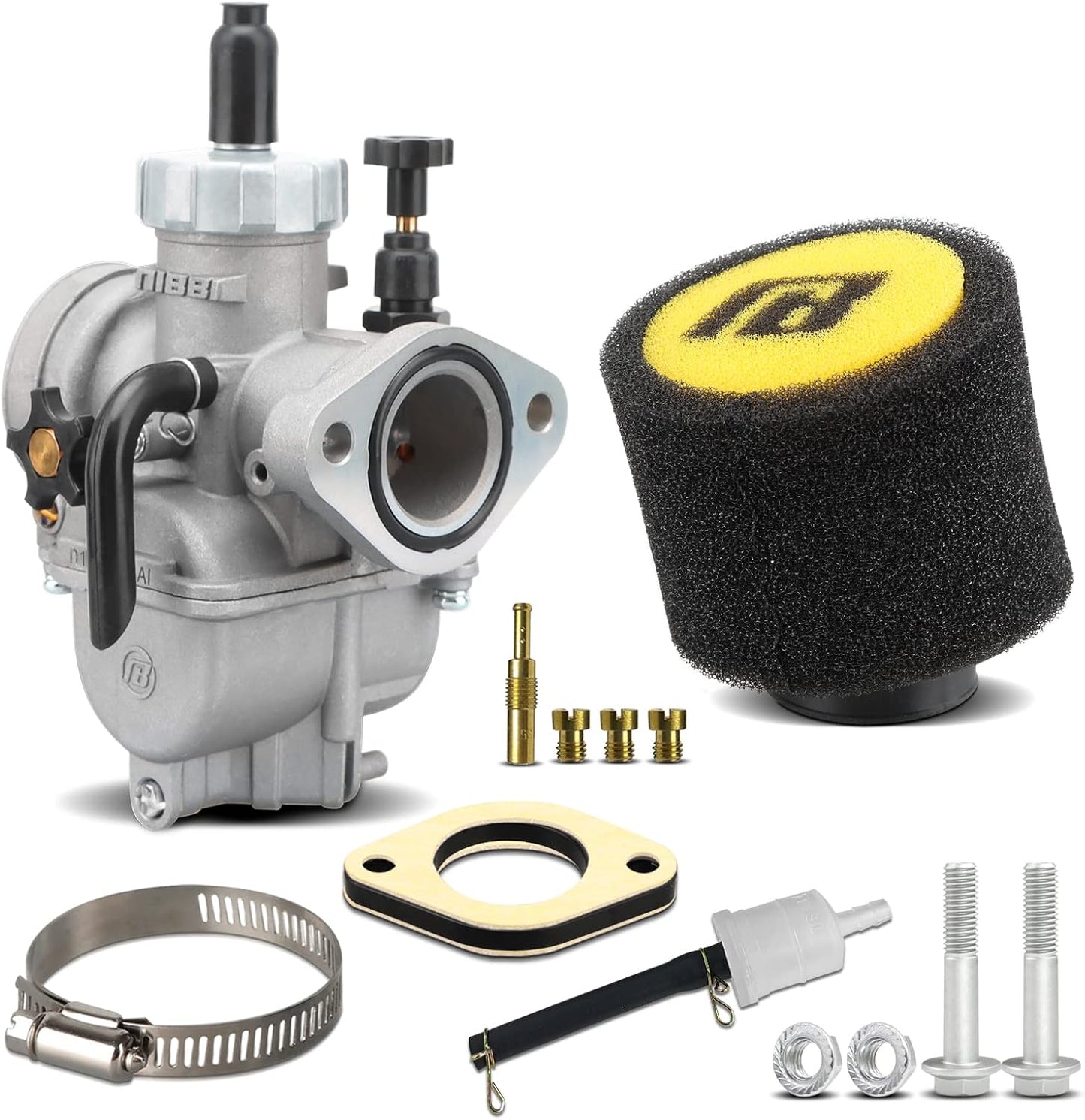 PE19mm Carburetor for 100cc-125cc Dirt Bike and ATV Use