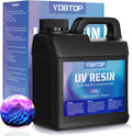 UV Resin 1000g Bulk Clear UV Epoxy Resin Glue Set - Fast Cure
