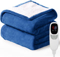 Heated Throw Blanket Electric Blanket 50in x 60in - Fast Warmth