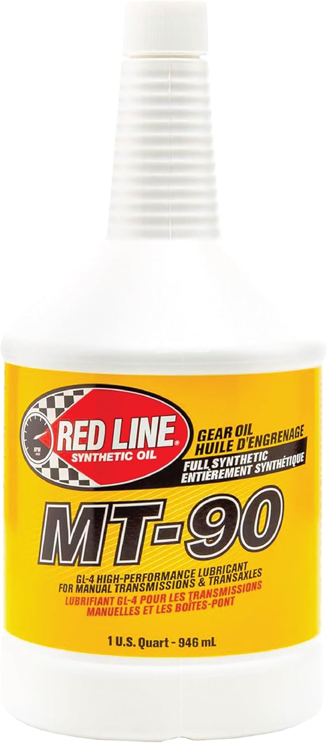 Red Line 50304 MT-90 75W-90 GL-4 Manual Transmission Lubricant