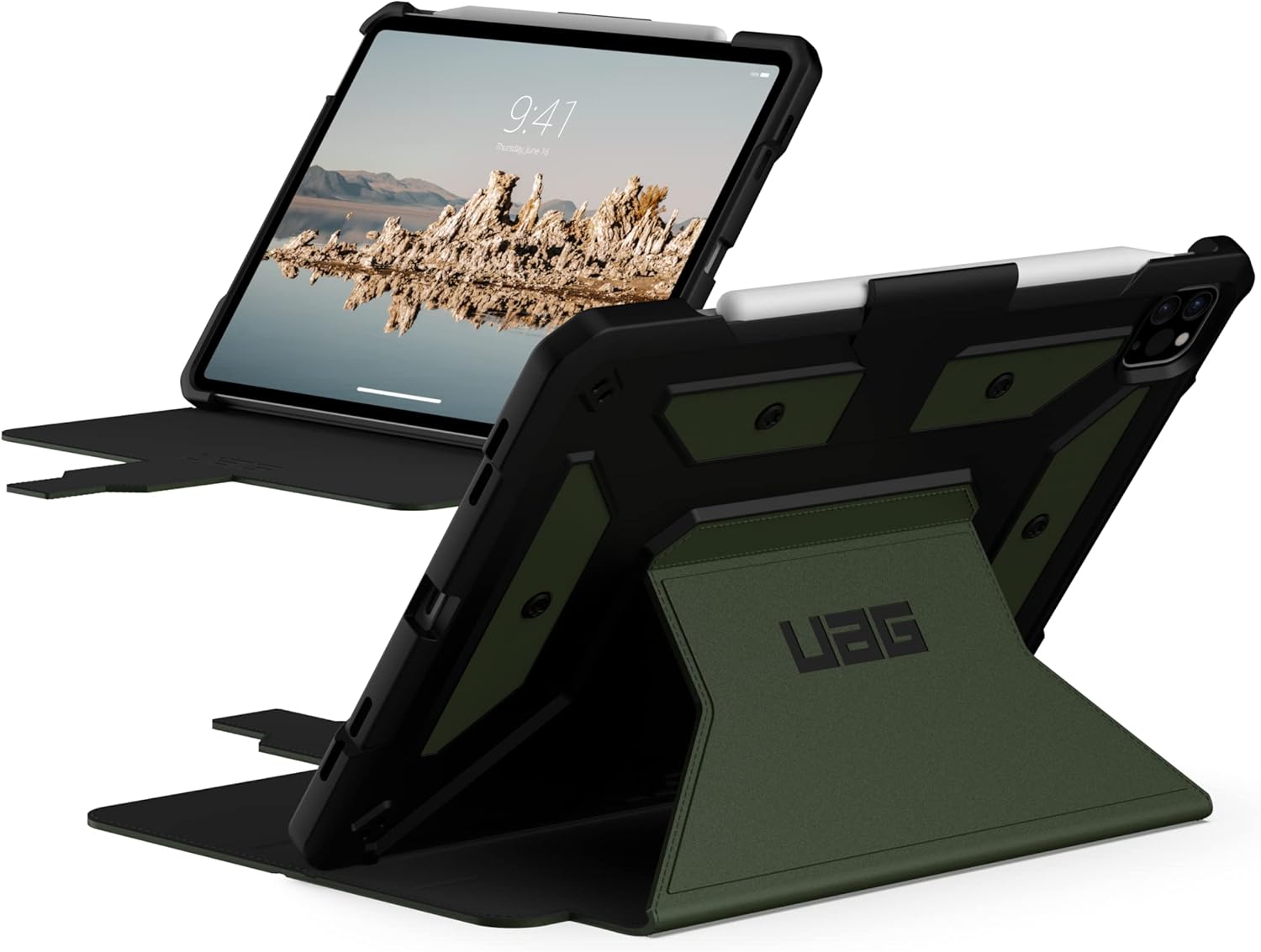 Rugged iPad Air 10.9 inch Case with Multi-Angle Viewing Folio