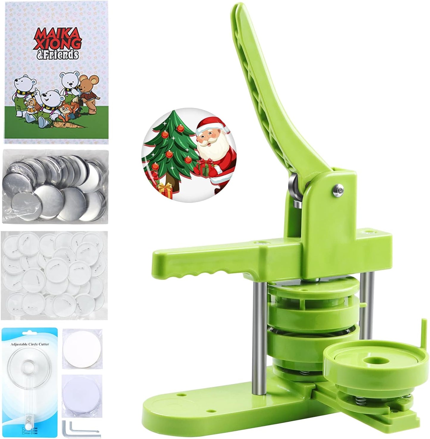 DIY Button Maker Machine 75mm for Creative Fun and Easy Use