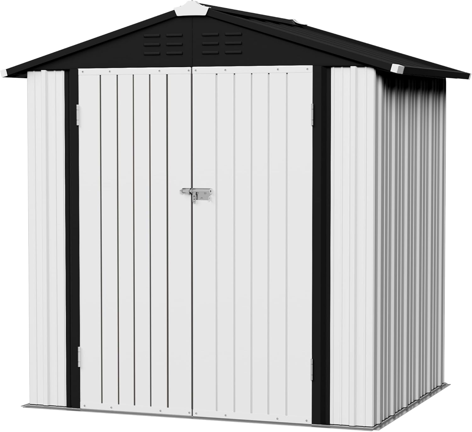 Flamaker Waterproof Metal Garden Shed for Outdoor Storage Needs