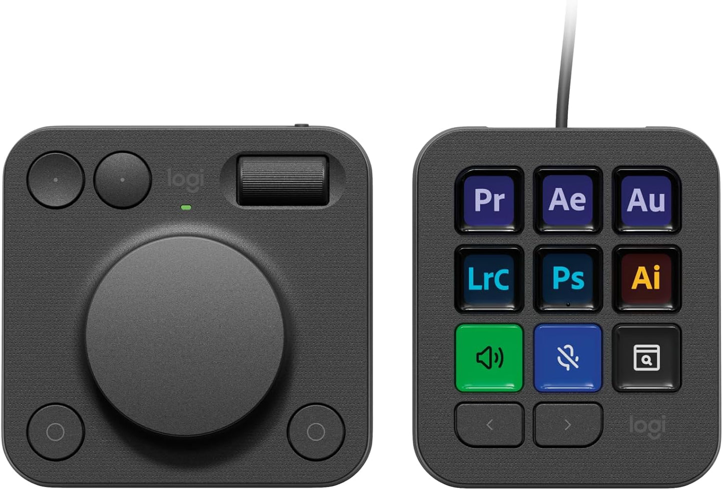 Logitech MX Creative Console - Customize Keys, Dial Graphic