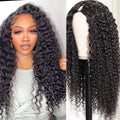 Curly V Part Wig Kinky V Shape Wig for Black Women - Easy Wear