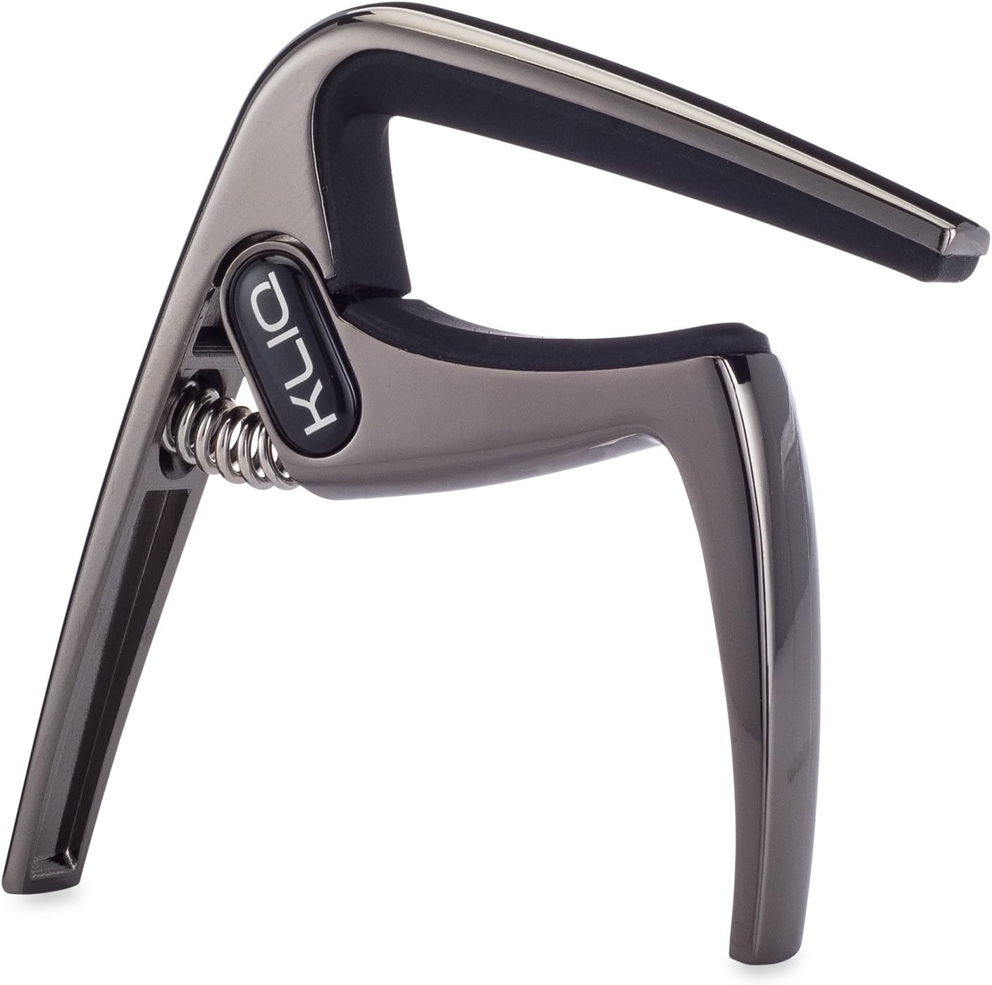 KLIQ Guitar Capo: Black Chrome for Perfect Tuning!
