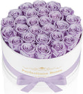 Perfectione Roses 27 Roses in a Box - Preserved Lavender Gift