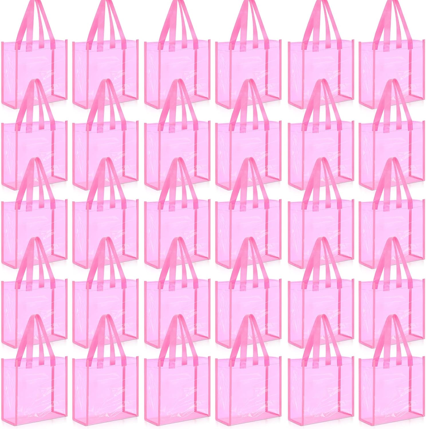 Clear Tote Bag Stadium Approved 30 Pcs for Sports and Gym