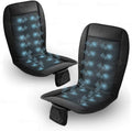 Zone Tech Black Cooling Car Seat Cushion 2-Pack - Keeps Seats Cool