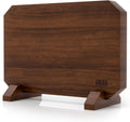 HOSHANHO Magnetic Knife Block Double Side Acacia Wood Stand - Space