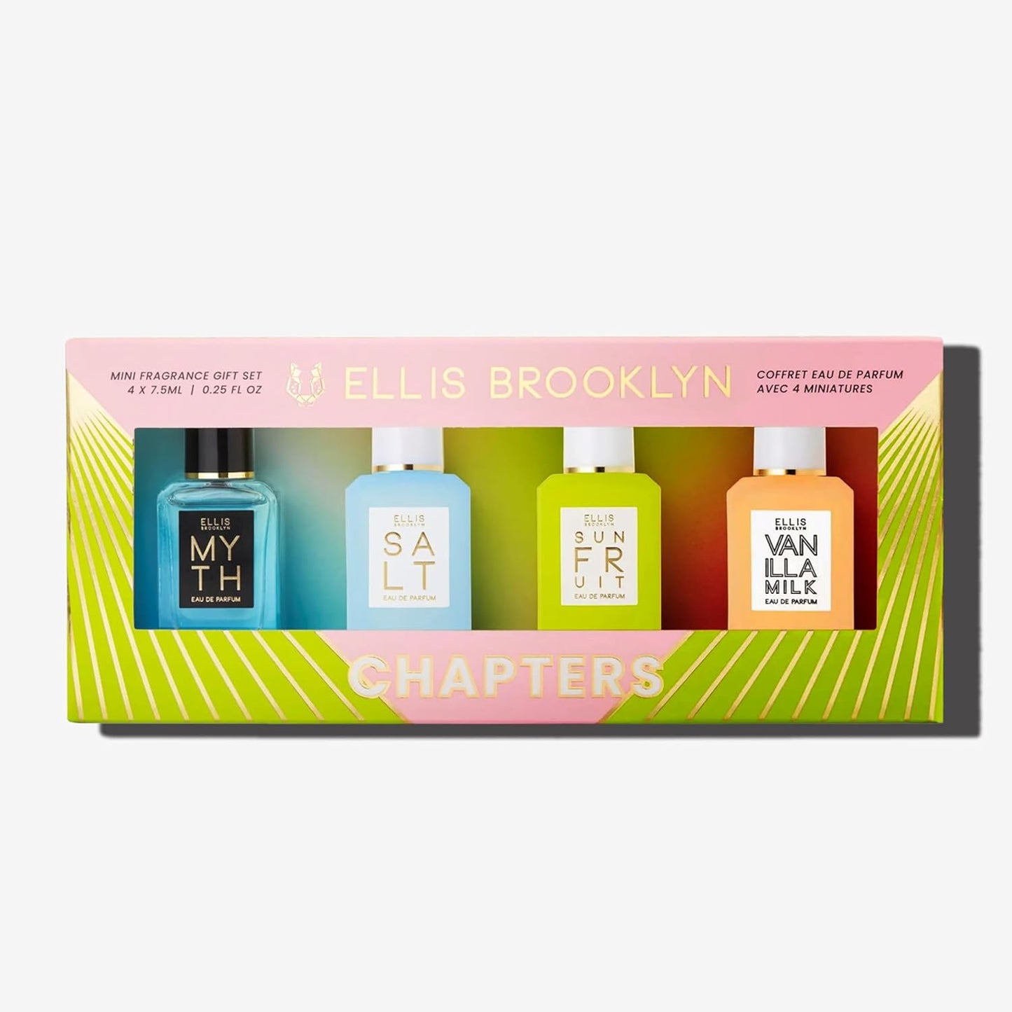 Ellis Brooklyn Mini Fragrance Gift Set with 4 Exquisite Scents