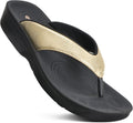 Arch Support Flip Flops for Women - Stylish Cushioned Straps