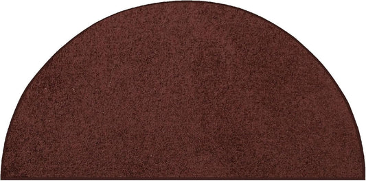 Pet Friendly Solid Color Area Rugs Chocolate for Home Decor