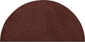Ambiant Pet Friendly Solid Color Area Rug Chocolate 60in x 120in