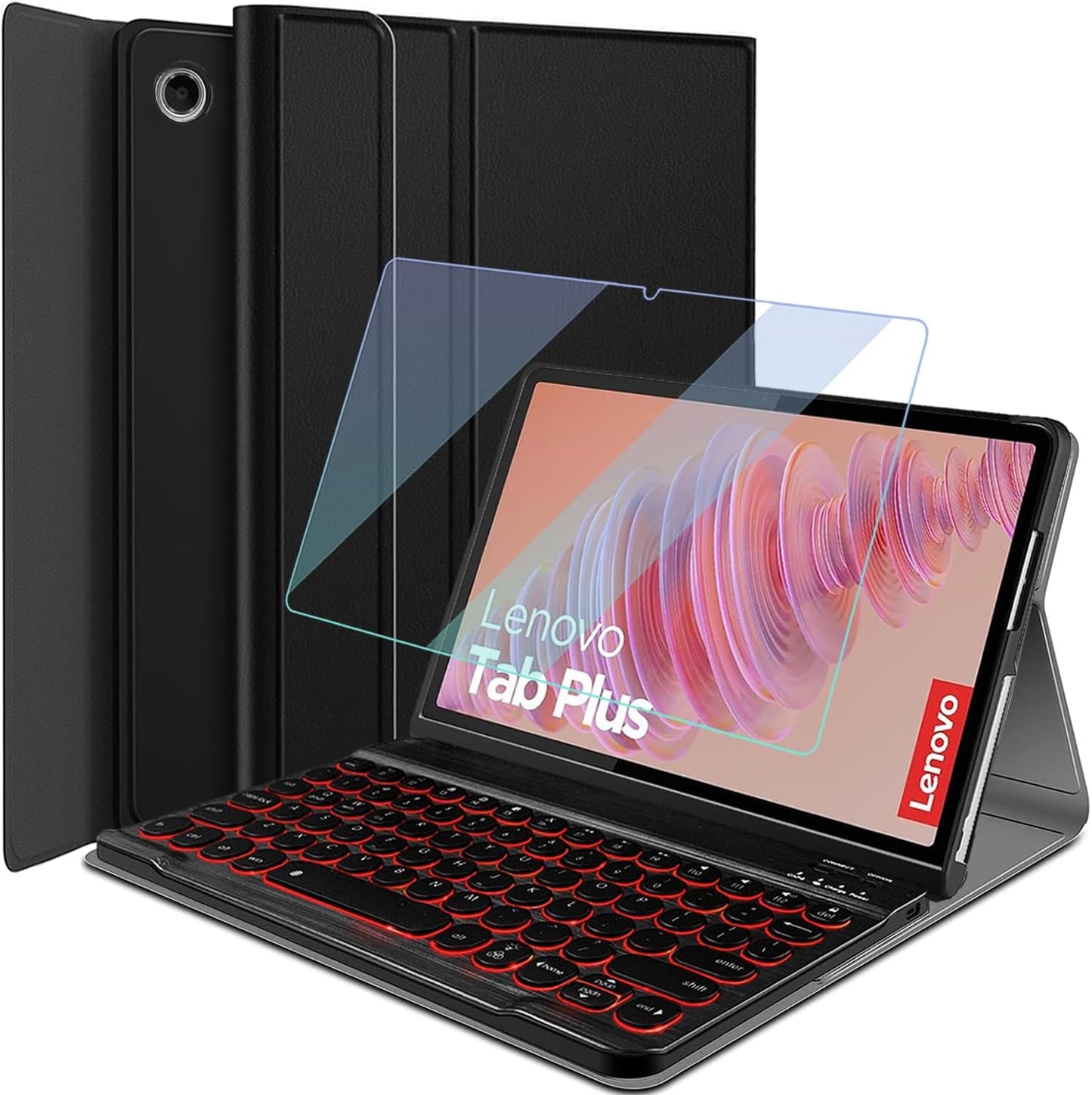 Backlit Keyboard Case for Lenovo Tab Plus 11.5 Inch 2024