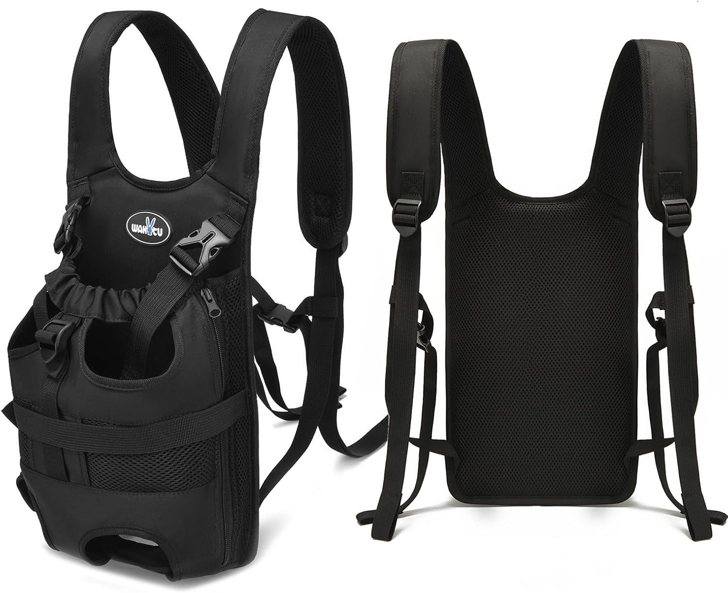 Dog Front Carrier Backpack for Small Dogs, Adjustable XL Size