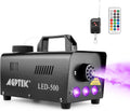 Fog Machine Automatic Spray with LED Light Effects - Party Fog