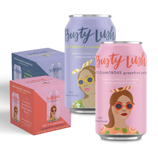 Busty Lush Craft Mocktails 8 Pack