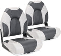 Deluxe Marine Folding Boat Seat with High Back for Relaxation