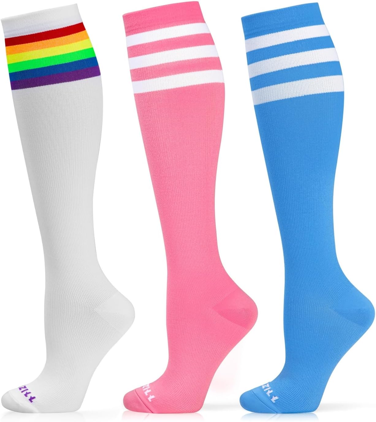 NEWZILL Medical Compression Socks for Men and Women 20-30 mmHg