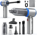 Mini Vacuum Cleaner 2-in-1 Car Vacuum & Air Duster - Portable Power