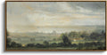 Extra Large Framed Vintage Wall Art 20x40in - Classical Landscape