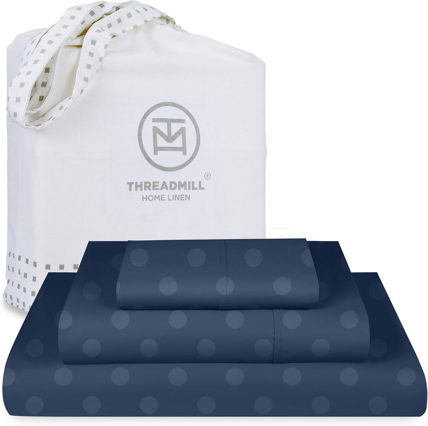Threadmill Cotton Twin XL Sheet Set for Ultimate Comfort