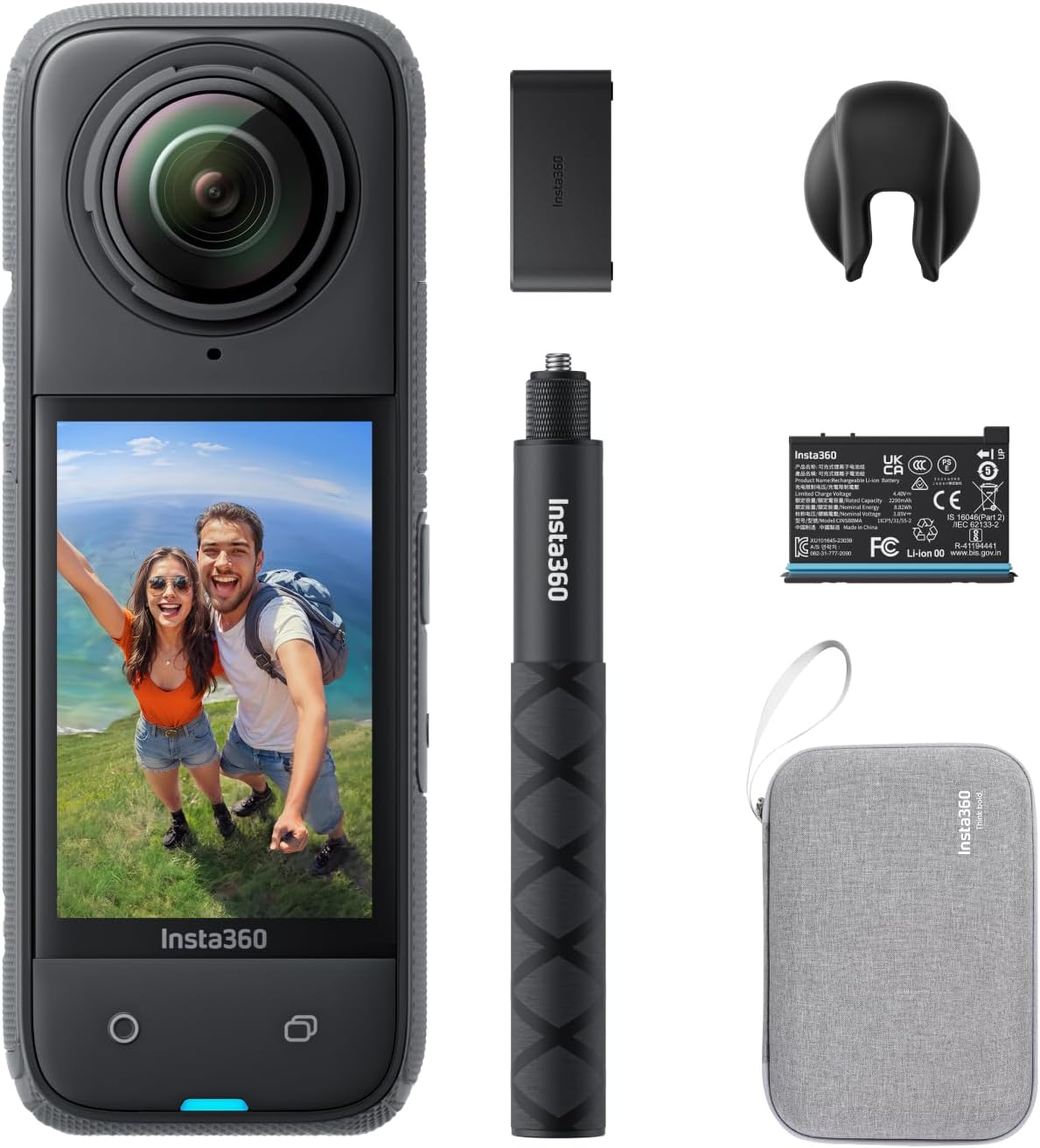 Insta360 X4 Endurance Bundle - 8K Waterproof 360 Action Camera