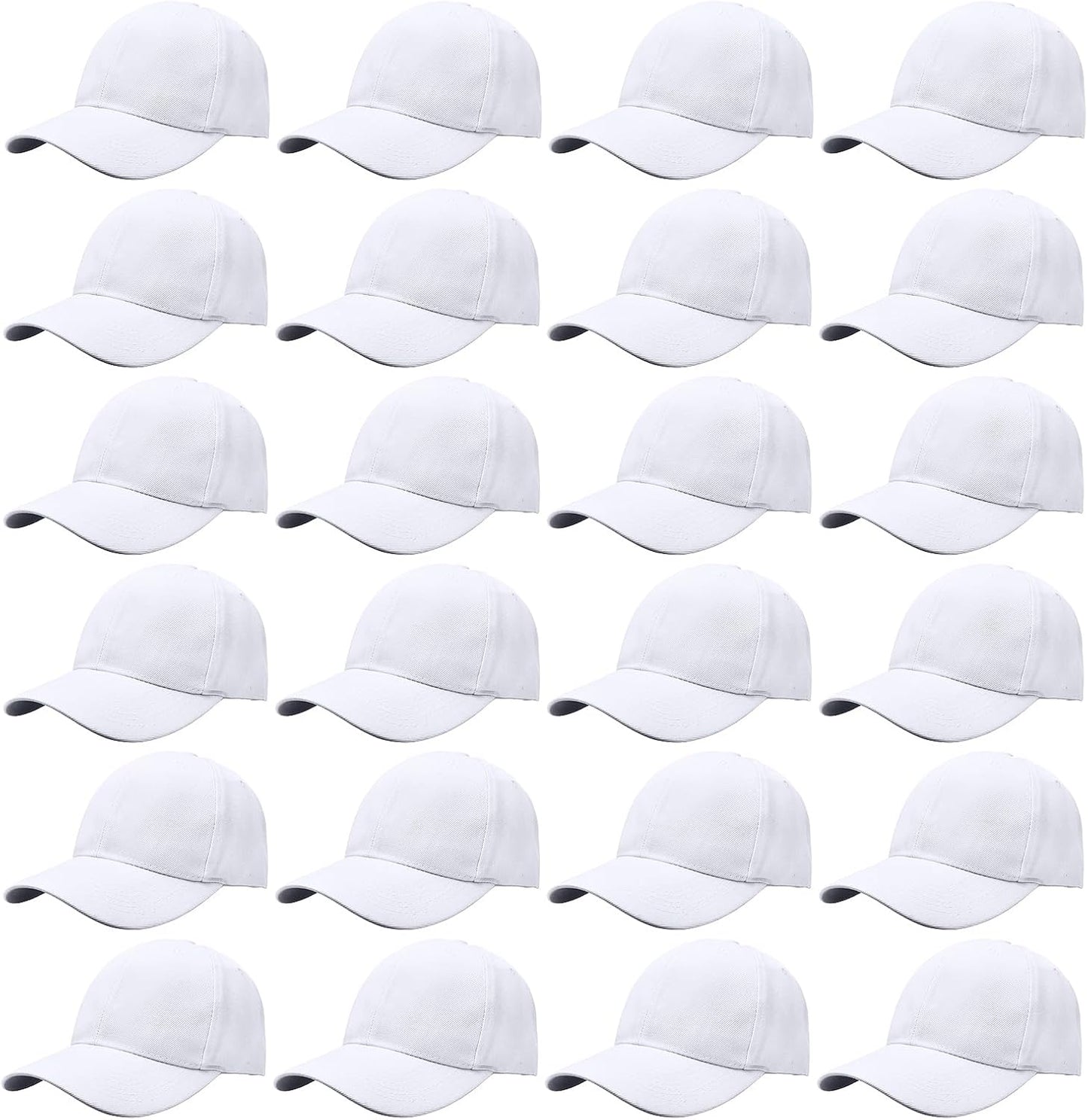 Bulk Wholesale Unisex Baseball Caps for Custom Embroidery Needs