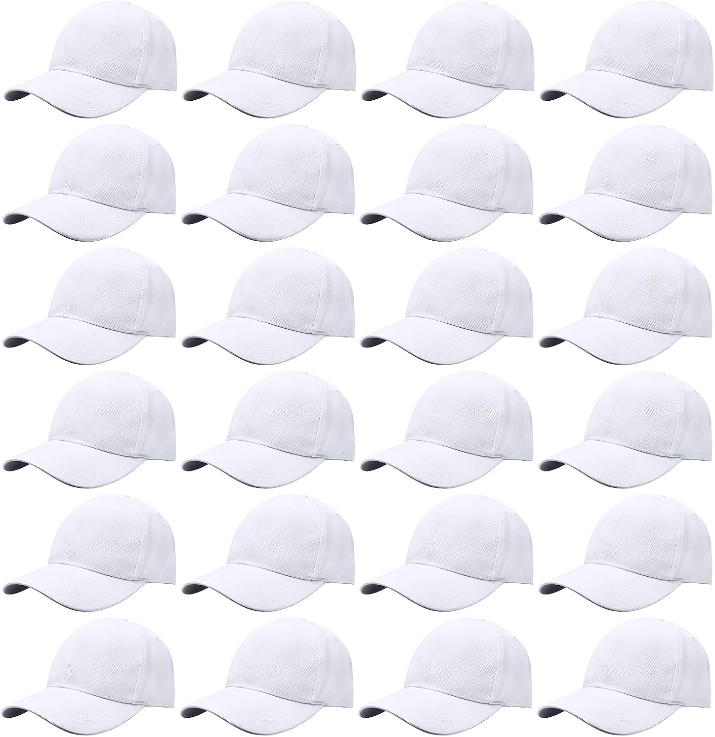 Bulk Wholesale Unisex Baseball Caps for Custom Embroidery Needs