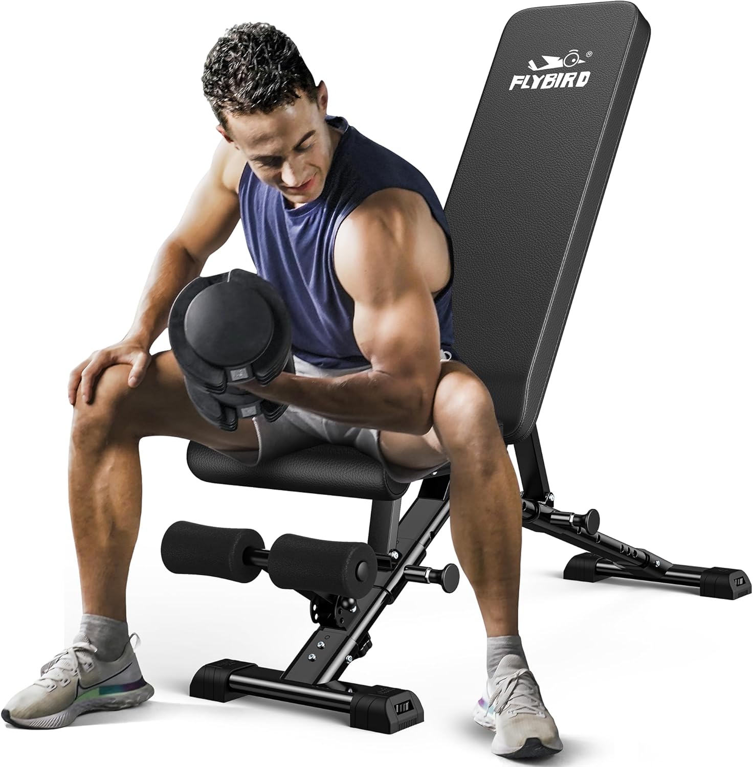 FLYBIRD Adjustable Weight Bench - Maximize Your Full Body Workout!