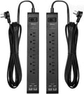 Surge Protector Power Strip 6 Outlets 4 USB Ports - Long Cord