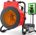 Greenhouse Heater with Digital Thermostat 1500W - Fast Heating