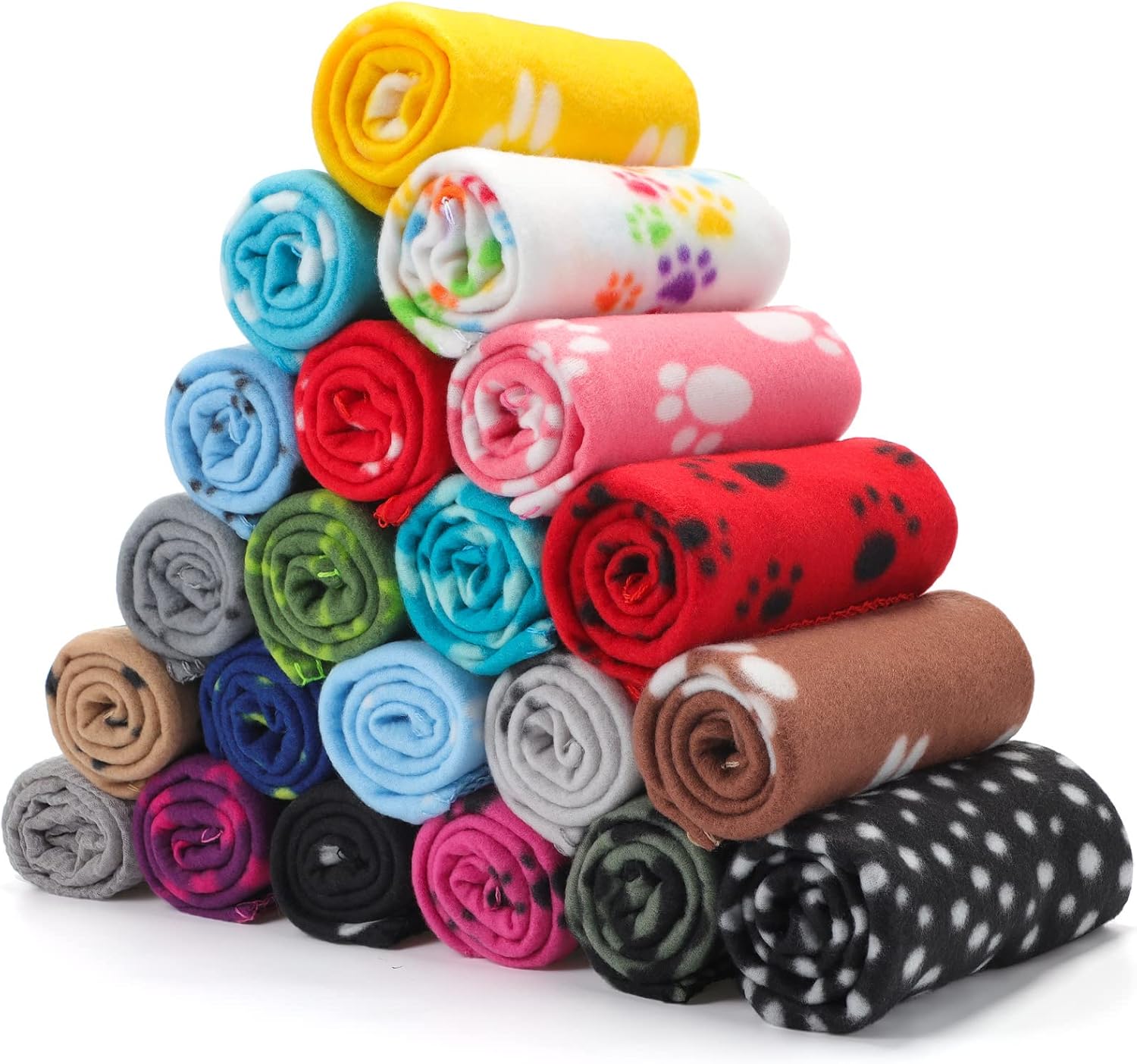 Soft Fleece Puppy Blanket for Dogs and Cats - 20 Styles Available