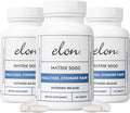 Elon Matrix 5000 Biotin 5000mcg Vitamins for Strong Hair Growth