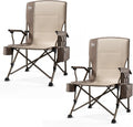 Oversized Folding Camping Chair 500lb Capacity - 2 Pack