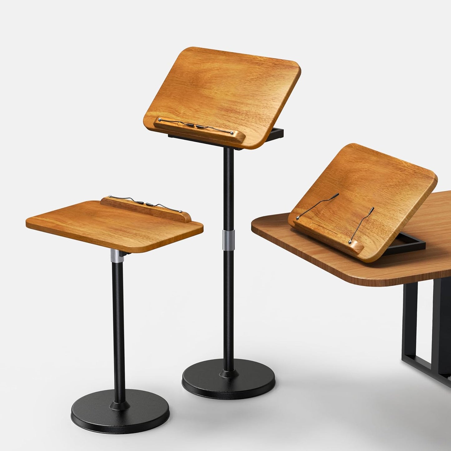 2 in 1 Music Stand & Desktop Book Stand for Versatile Use