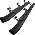 3.5 in Oval Tube Bar Running Boards Compatible with 2009-2025 Ram Crew