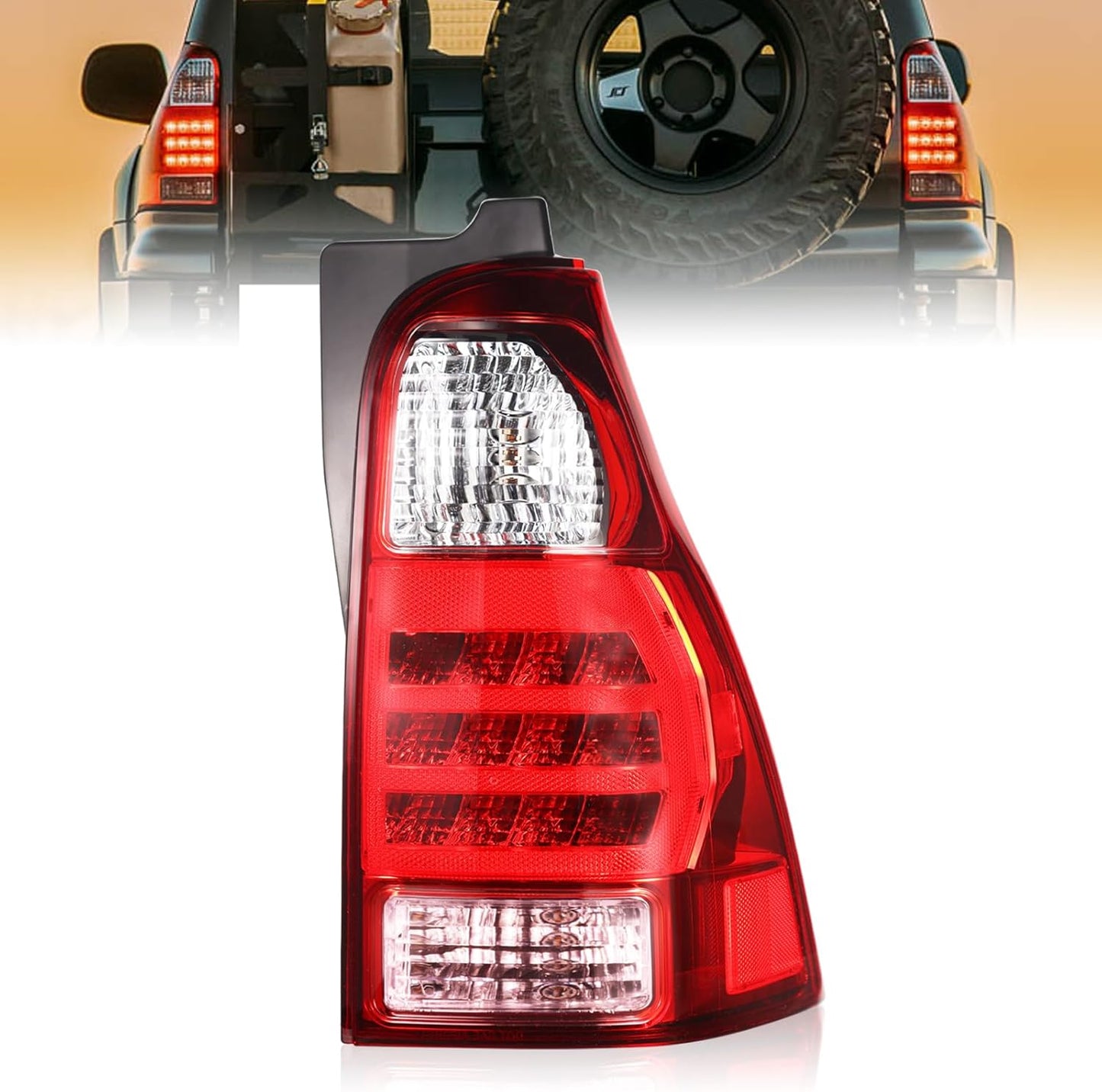 Boine Right Passenger Side Tail Light Assembly for 2006-2009 4Runner