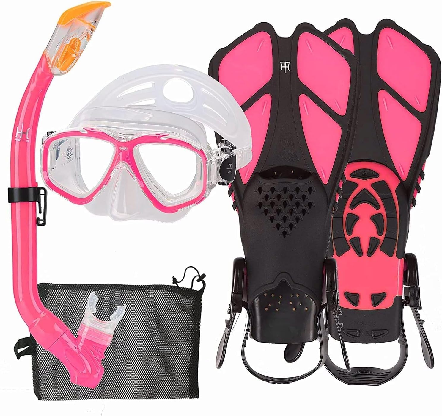 Kids Snorkeling Gear Set with Mask, Fins, and Snorkel for Fun