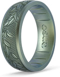 Enso Rings Signature Etched Collection Silicone Ring (Style 6JQS)