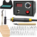 LH30-1 Wood Burning Tool Kit - Digital Adjustable Temperature Pen