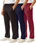 Men's Mesh Athletic Sweatpants 3 Pack - Open Bottom Comfort their