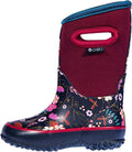 OAKI Kid's Neoprene Rain Boots, Snow Boots, Muck Boots - Warm